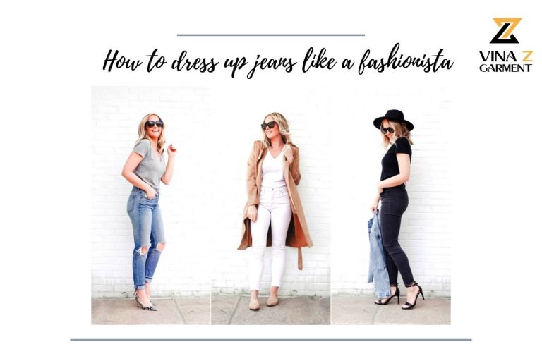 How to dress up jeans like a fashionista
